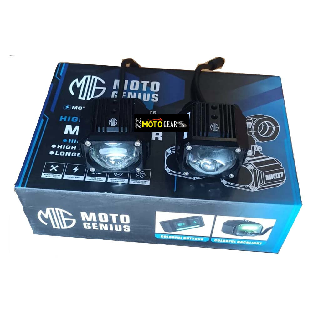 FOG LIGHT MK07 HIGH POWER SOPTLIGHT FOR UNIVERSAL MOTORCYCLE