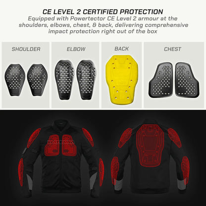 COOPER URBAN BOMBER MESH RIDING JACKET