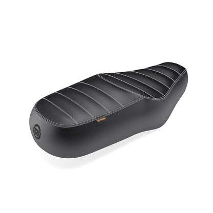 Royal Enfield Black Deluxe Touring Dual Seat for Interceptor 650