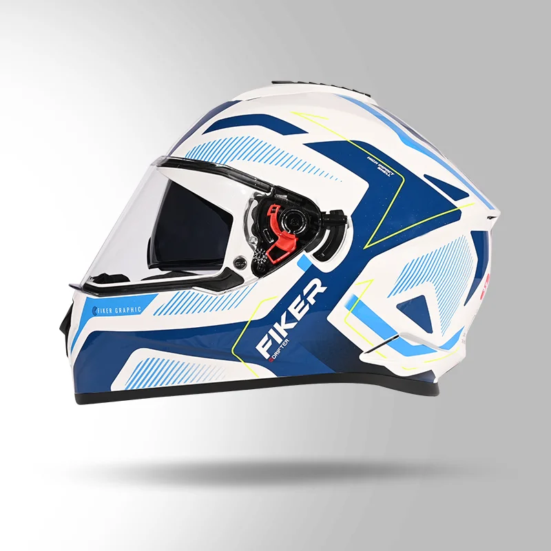 DRIFTER D5 FIKER DECOR WHITE & BLUE