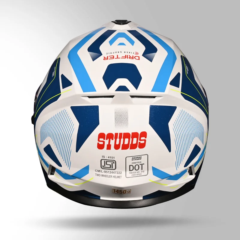 DRIFTER D5 FIKER DECOR WHITE & BLUE
