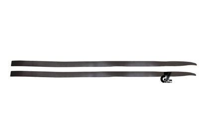 Dark Brown Leather Sticker Head Lamp X & Handgrip Straps Pair Fit For Triumph Speed & Scrambler 400