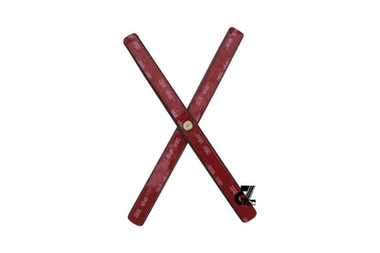 Dark Brown Leather Sticker Head Lamp X & Handgrip Straps Pair Fit For All Royal Enfield Motercycle