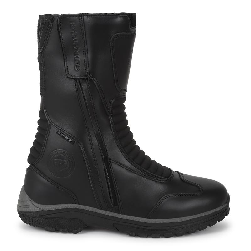 ROYAL ENFIELD E 39 MID RISE RIDING BOOT BLACK