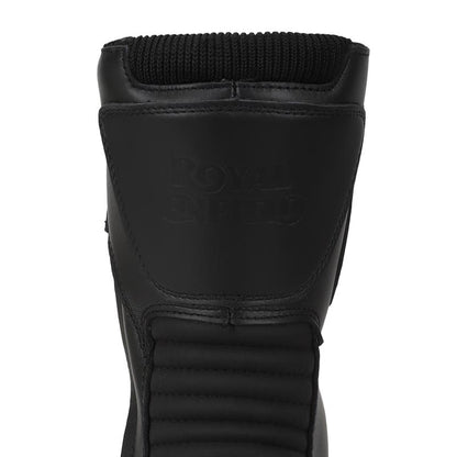 ROYAL ENFIELD E 39 MID RISE RIDING BOOT BLACK