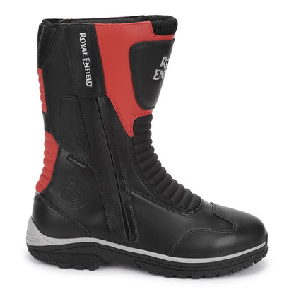 ROYAL ENFIELD E 39 MID RISE RIDING BOOT RED