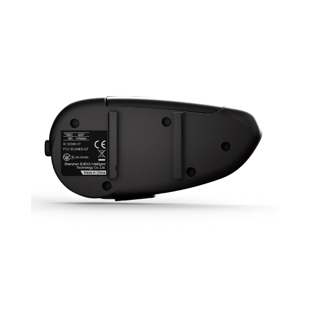 EJEAS Q8 Motorcycle Helmet Mesh Intercom, 6 Riders Group Talking at The Same Time