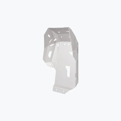 Legundary Honda NX 500 Vambrace Bash Plate Silver