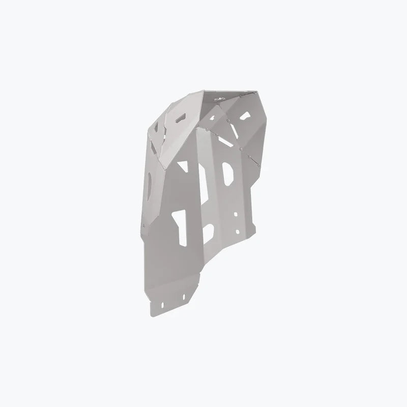 Legundary Honda NX 500 Vambrace Bash Plate Silver
