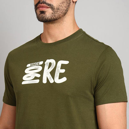 ROYAL ENFIELD EVERYDAY ADVENTURE T SHIRT MID OLIVE
