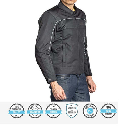 ROYAL ENFIELD EXPLORER V2 JACKET BLACK