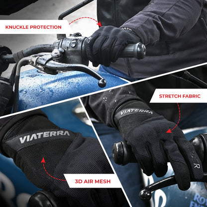 FENDER DAILY USE MOTORCYCLE GLOVES FOR MEN