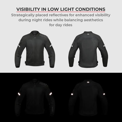 FENDER URBAN MESH RIDING JACKET with base layer