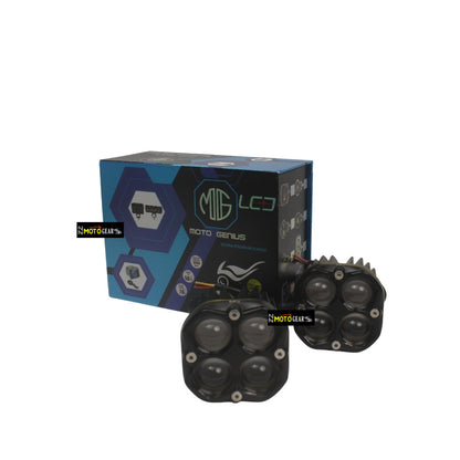 FOG LIGHT 4 LED WITHOUT HARNESS FOR UNIVERSAL MOTORCYCLE