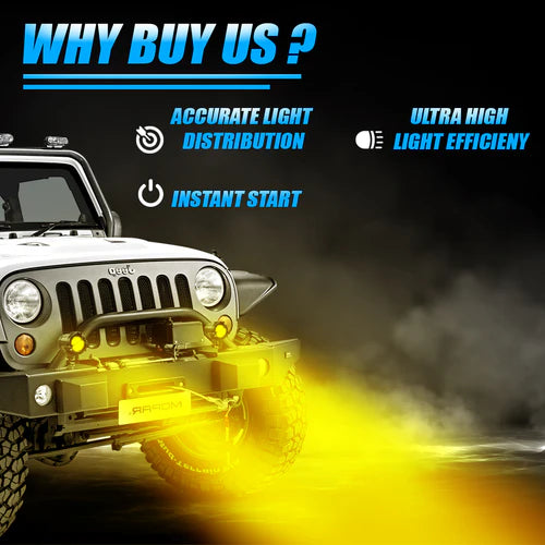 FOG LIGHT VK350 HIGH POWER SOPTLIGHT WITHOUT HARNESS FOR UNIVERSAL MOTORCYCLE