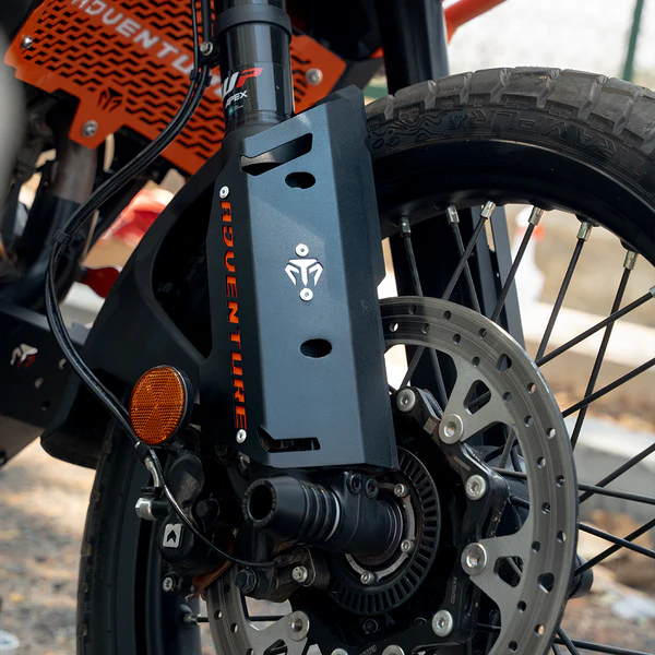 MOTO TORQUE FORK PROTECTORS METAL -BLACK FOR 2025 FOR KTM 390 Adventure/Adventure X