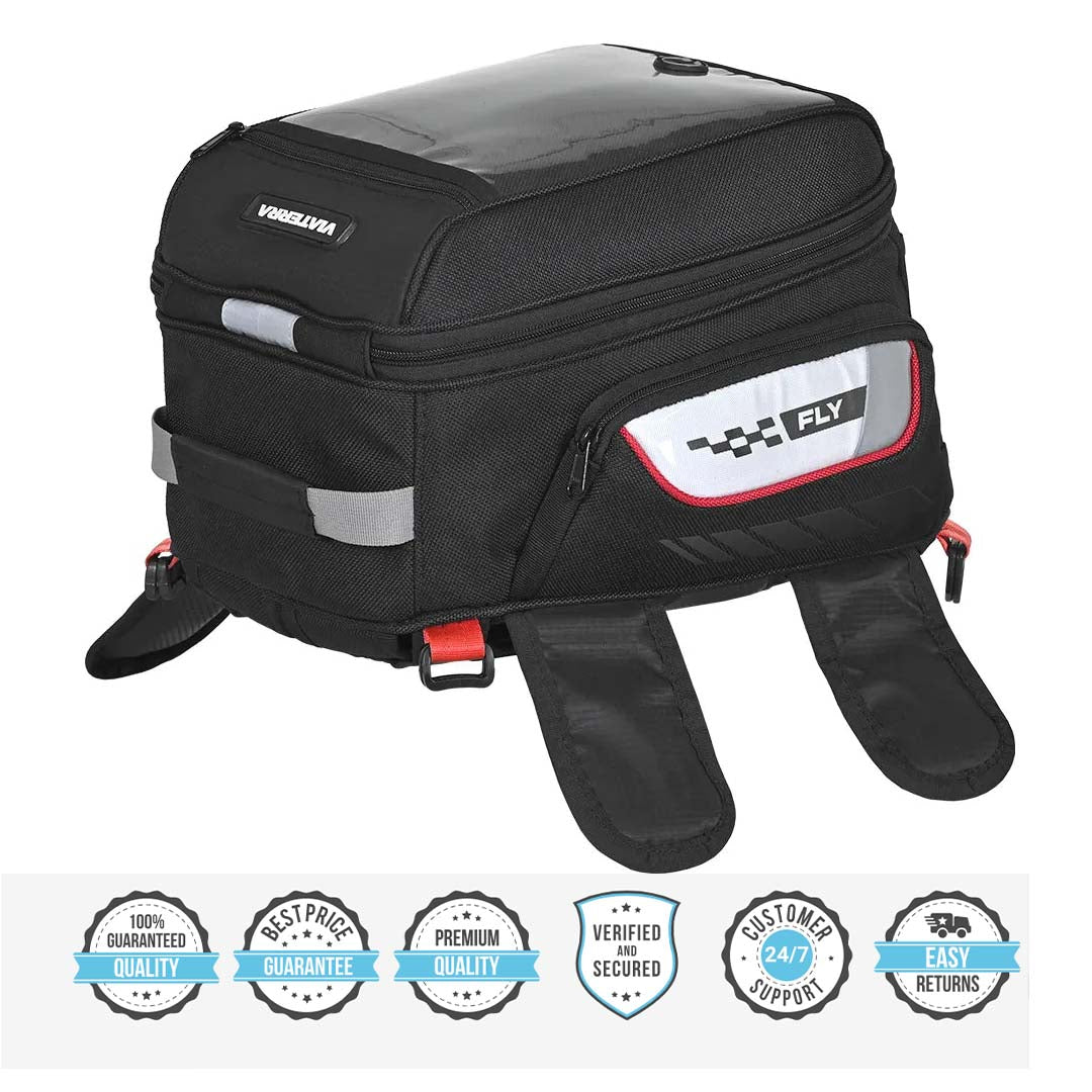 VIATERRA FLY MAGNETIC MOTORCYCLE TANK BAG MAGNET BASED