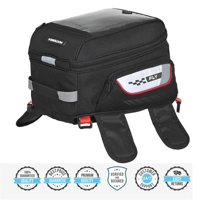 VIATERRA FLY MAGNETIC MOTORCYCLE TANK BAG MAGNET BASED