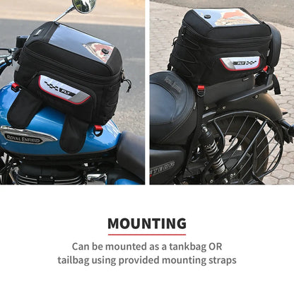 VIATERRA FLY MAGNETIC MOTORCYCLE TANK BAG MAGNET BASED