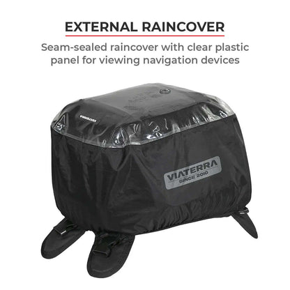 VIATERRA FLY UNIVERSAL MOTORCYCLE TANK BAG (STRAP BASED)