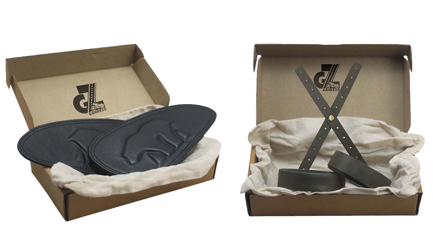 Genuine Leather Black Tank Pads Combo Headlight X Perforated & Handgrip Straps Olive Compatible with Royal Enfield Bear 650