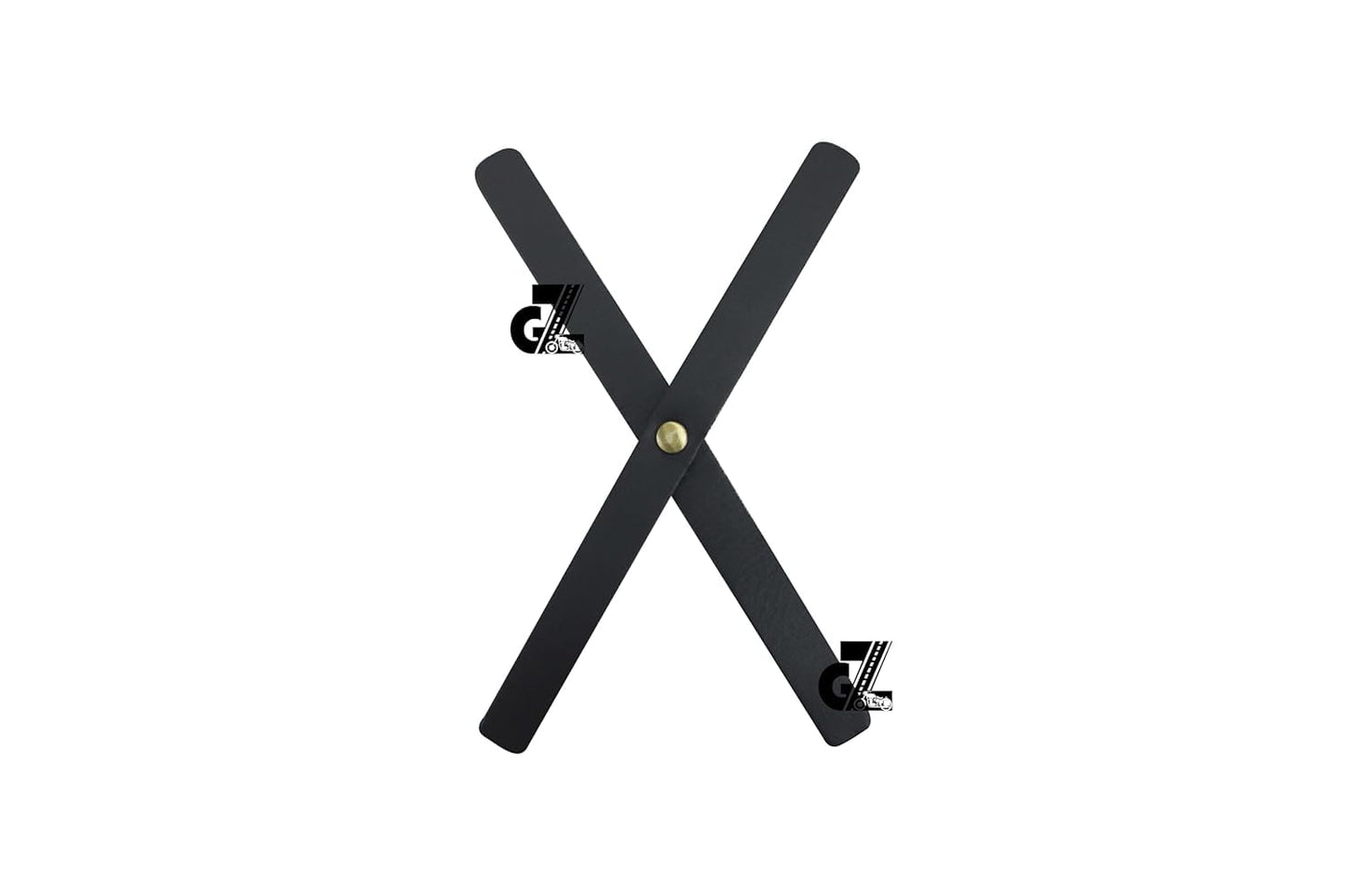 Genuine Leather Diamond Black Tank Pads with Red Thread Headlight X & Handgrip Straps Compatible With Royal Enfield Hunter 350