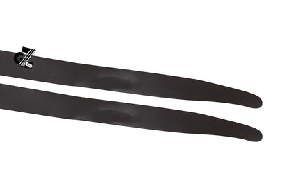 Genuine Leather Diamond Dark Brown Tank Pads with Brown Thread Combo Handgrip Straps Compatible with Royal Enfield Continental Gt 650