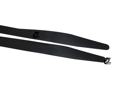 Genuine Leather Union Jack Black Tank Pad with Black Thread Combo Handgrip Straps Pair Compatible with Royal Enfield Himalayan 411