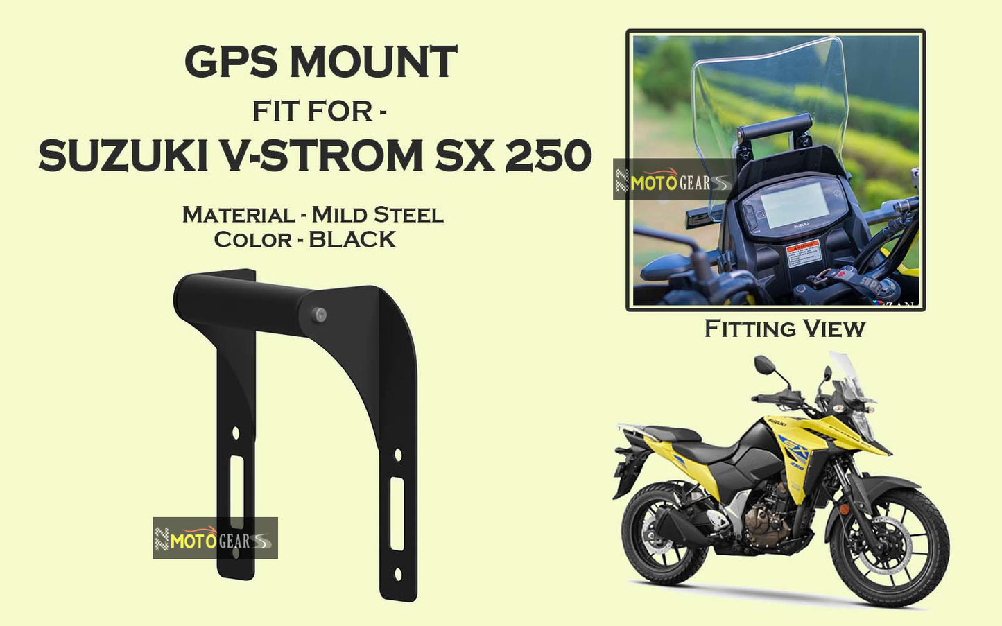 MOTO TORQUE GPS MOUNT FOR SUZUKI VSTROM SX250