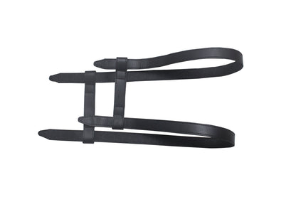Genuine Leather Motorcycle Fuel Tank Straps Adjustable Compatible with New Classic /New Bullet 350 All Models