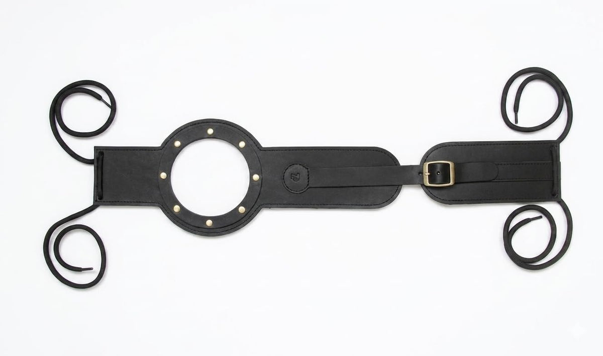 Genuine Leather Motorcycle Tank Strap Compatible with Royal Enfield Interceptor| Bear| GT 650