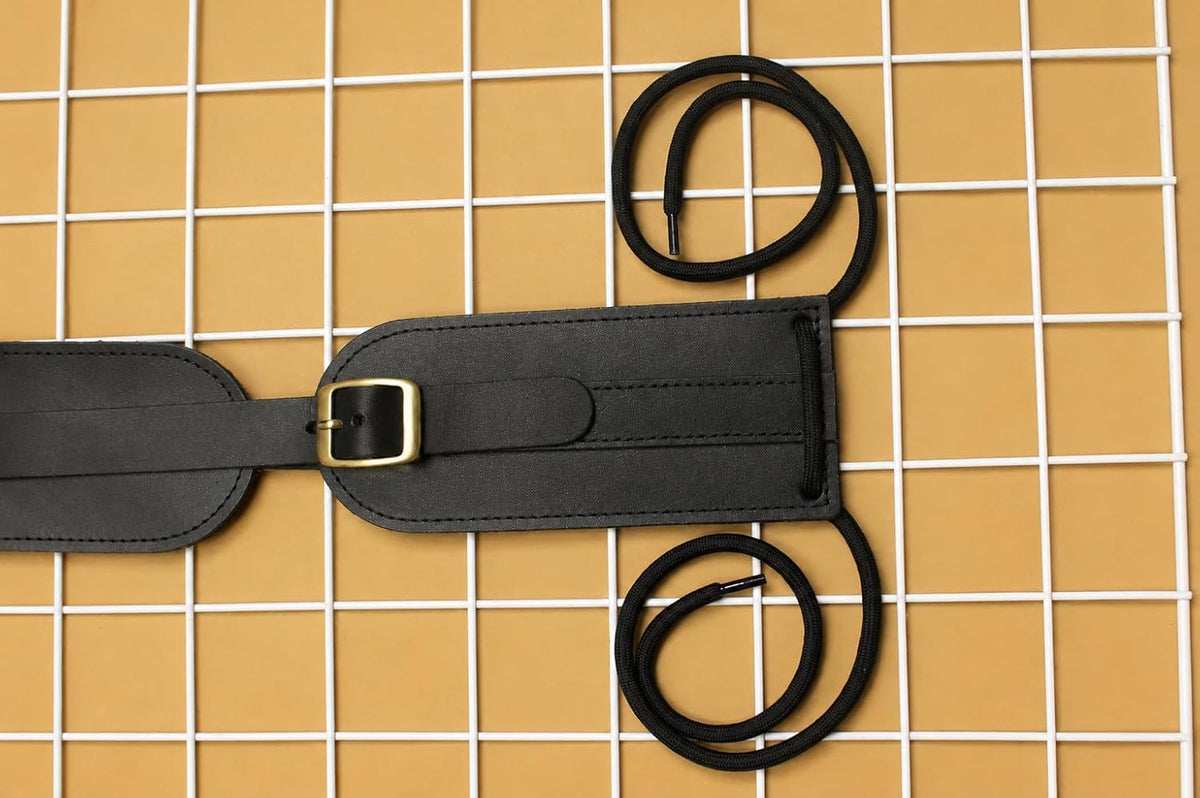 Genuine Leather Motorcycle Tank Strap Compatible with Royal Enfield Interceptor| Bear| GT 650