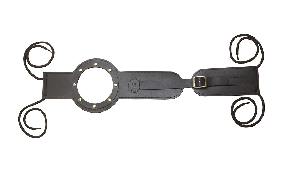 Genuine Leather Motorcycle Tank Strap Compatible with Royal Enfield Meteor 350