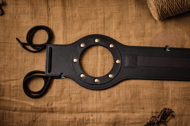 Genuine Leather Motorcycle Tank Strap For Jawa 42 Bobber
