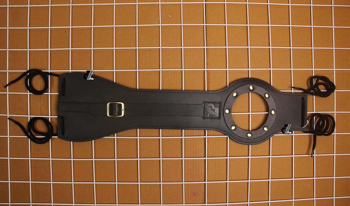 Genuine Leather Motorcycle Tank Strap For Jawa 42 Bobber