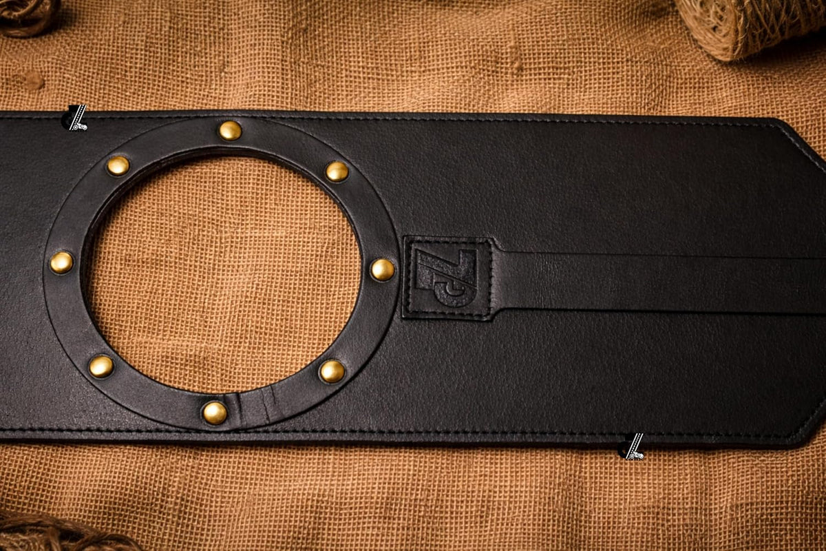 Genuine Leather Motorcycle Tank Strap For Royal Enfield Shotgun 650
