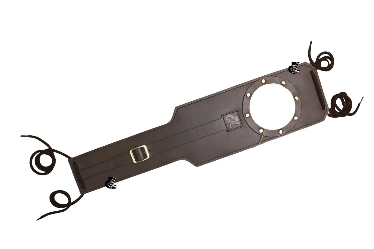 Genuine Leather Motorcycle Tank Strap For Royal Enfield Super Meteor 650