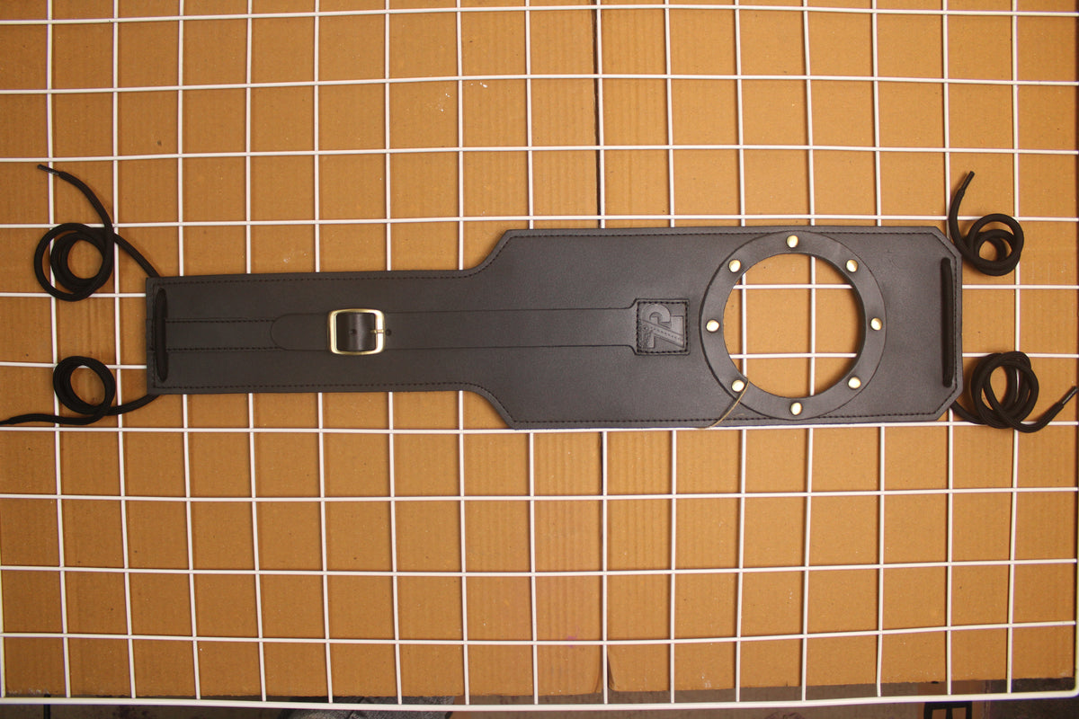 Genuine Leather Motorcycle Tank Strap For Royal Enfield Super Meteor 650
