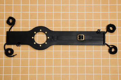 Genuine Leather Motorcycle Tank Strap For TVS Ronin