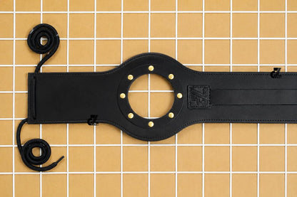 Genuine Leather Motorcycle Tank Strap For TVS Ronin