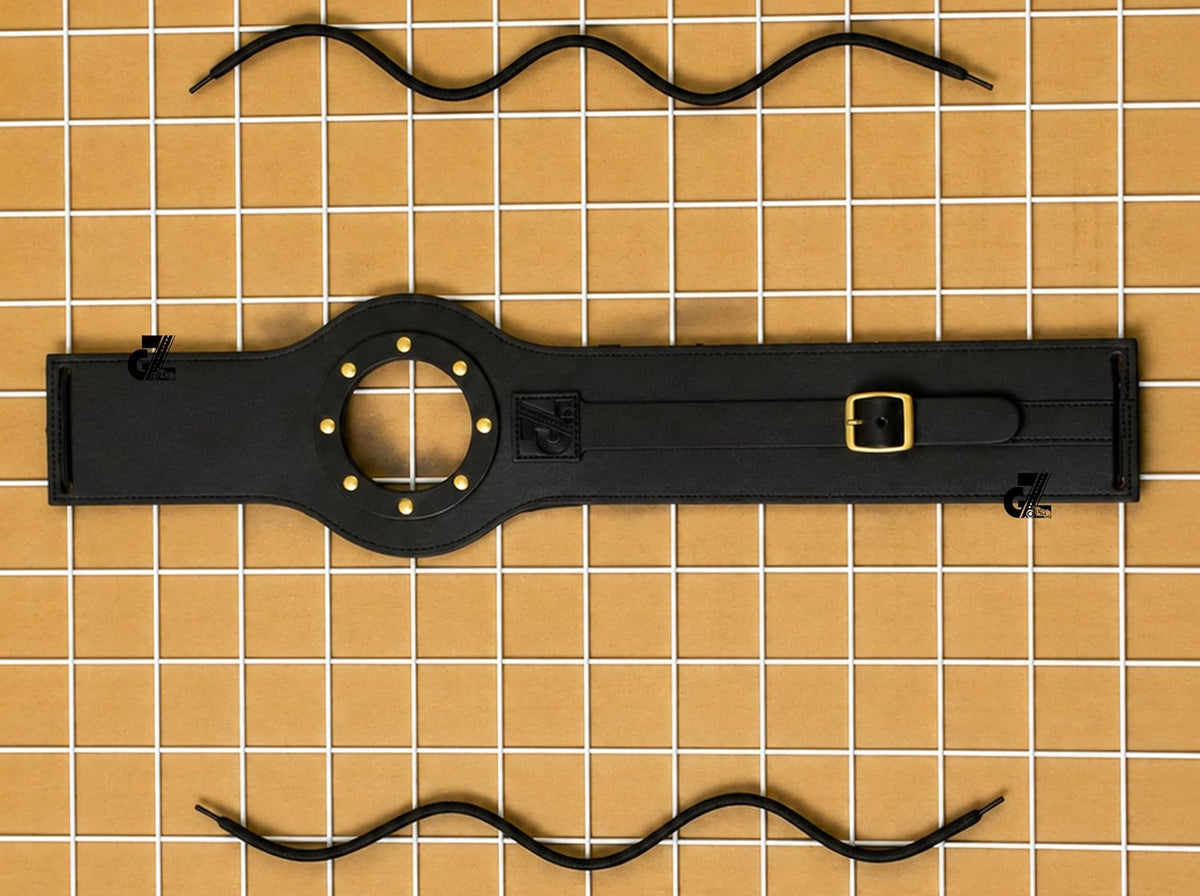 Genuine Leather Motorcycle Tank Strap For TVS Ronin