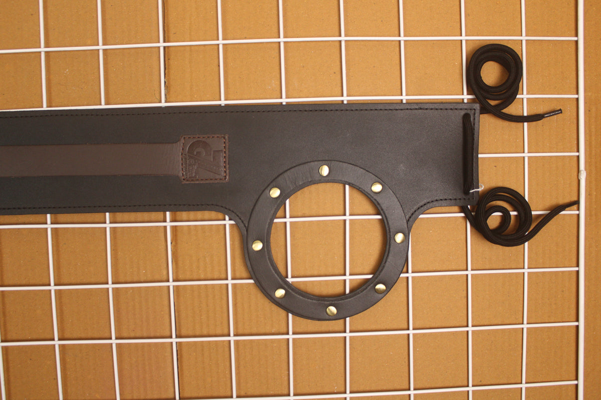 Genuine Leather Motorcycle Tank Strap For Triumph Speed & Scrambler 400