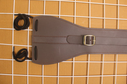 Genuine Leather Motorcycle Tank Strap For Triumph Speed & Scrambler 400