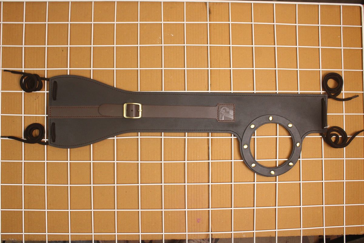 Genuine Leather Motorcycle Tank Strap For Triumph Speed & Scrambler 400