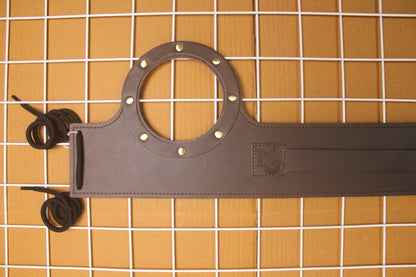 Genuine Leather Motorcycle Tank Strap For Triumph Speed & Scrambler 400