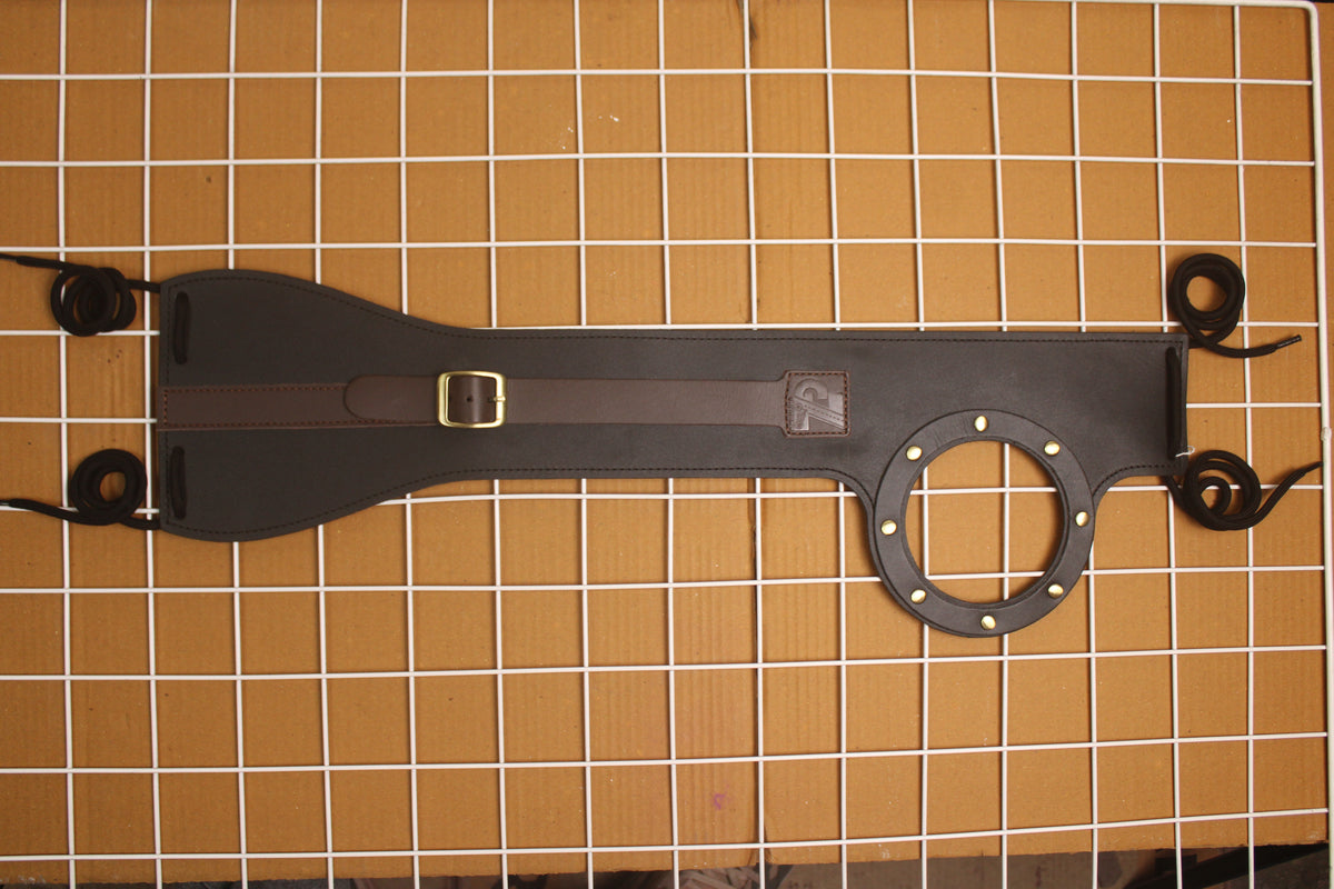 Genuine Leather Motorcycle Tank Strap For Triumph Speed & Scrambler 400