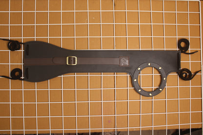 Genuine Leather Motorcycle Tank Strap For Triumph Speed & Scrambler 400