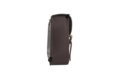 Genuine Leather Saddle Pannier Bag Right & Left Side Compatible with Interceptor & Continental Gt 650 (Brown)
