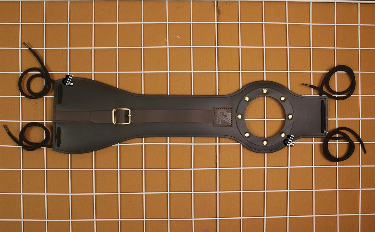 Genuine Leather Motorcycle Tank Strap For Jawa 42 Bobber