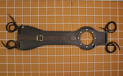 Genuine Leather Motorcycle Tank Strap For Jawa 42 Bobber